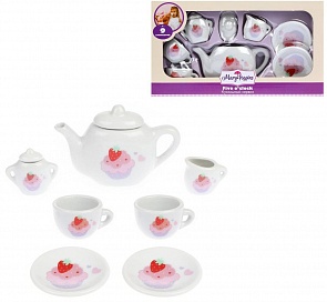 Набор фарфоровой посуды Пирожные, 9 предметов (Mary Poppins, 453077)